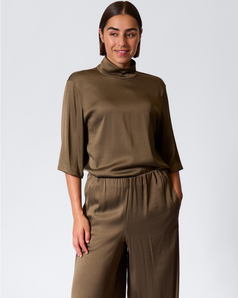 Aletia Blouse Military