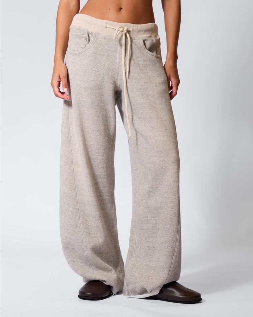 Relaxed Darted Sweatpant Heather Grey