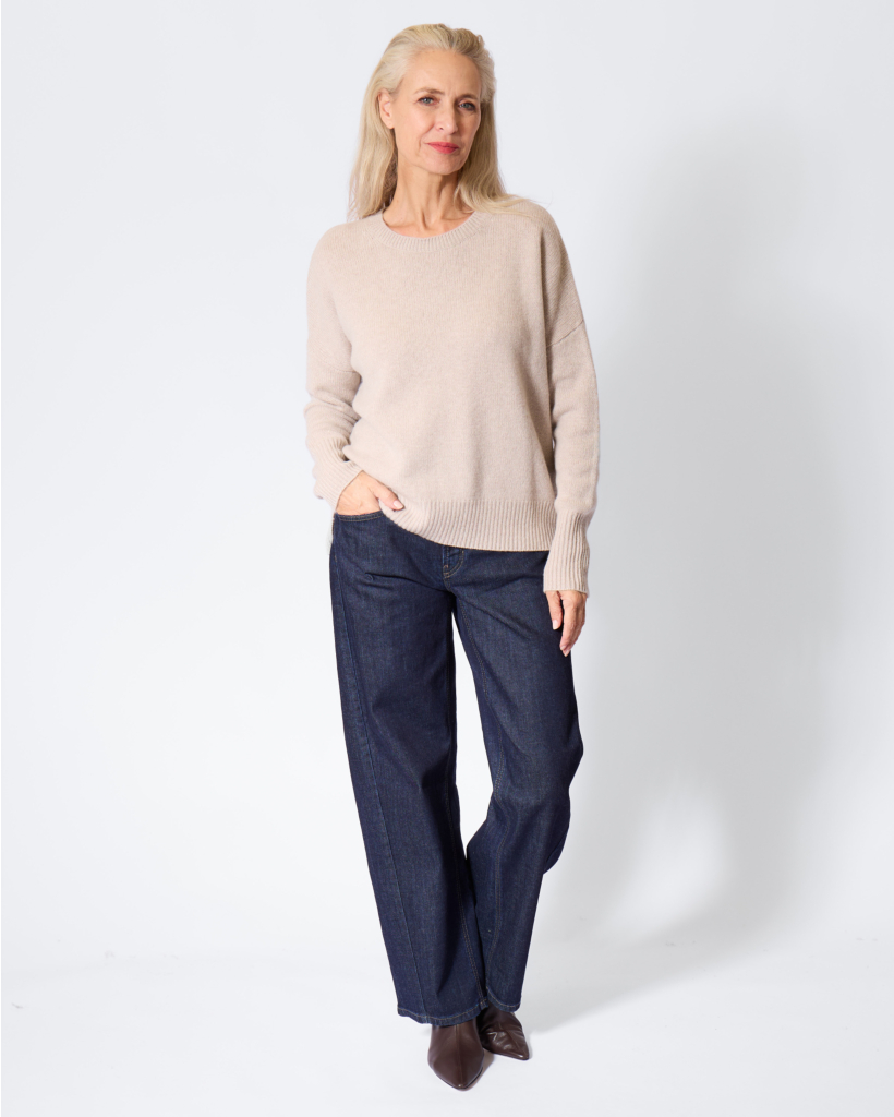 Mila Cashmere Pullover Sand