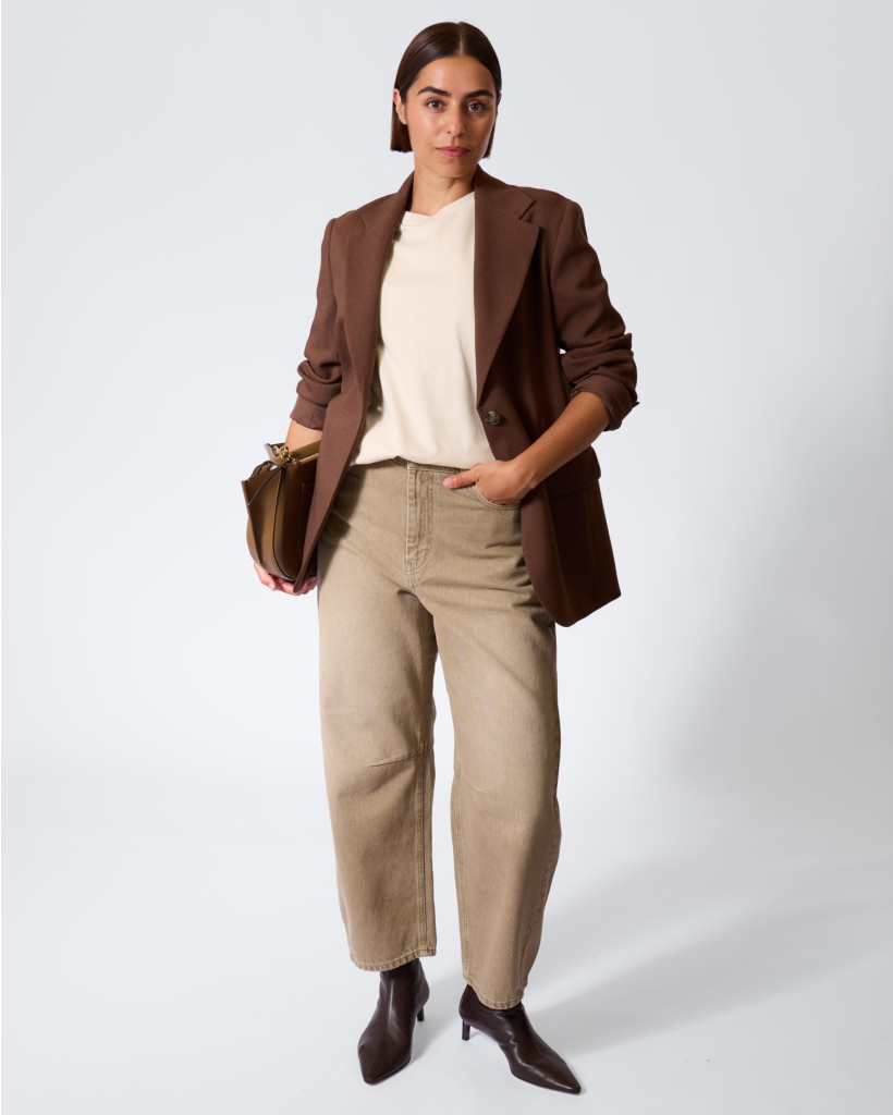 Dasta Wollen Blazer Cocoa