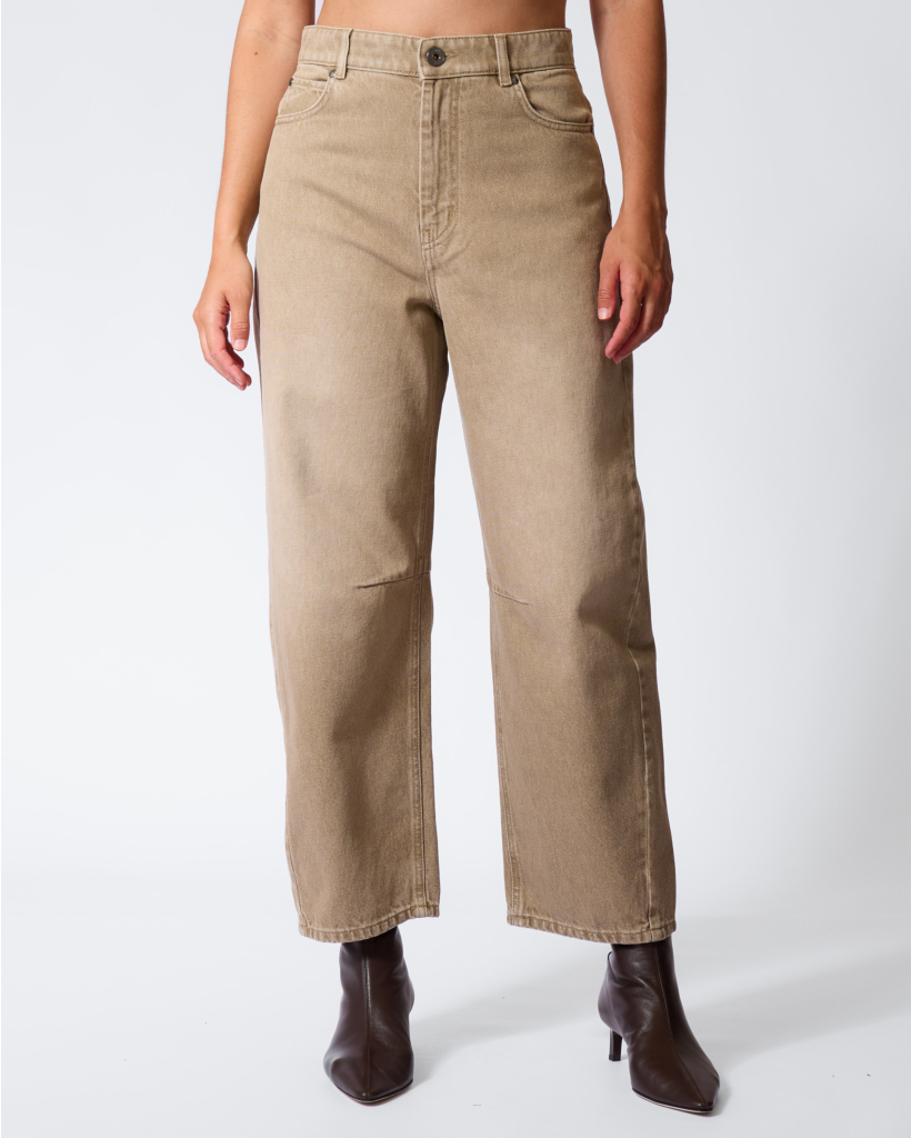 Arcadia Wide Jeans Lichtbeige 