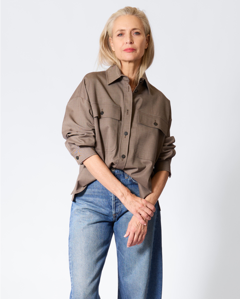 Radura Overshirt Marron Glace