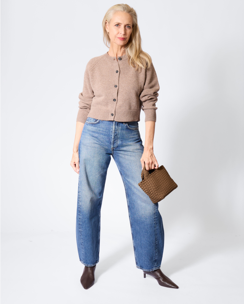 Ombrosa Wollen Vest Hazelnut