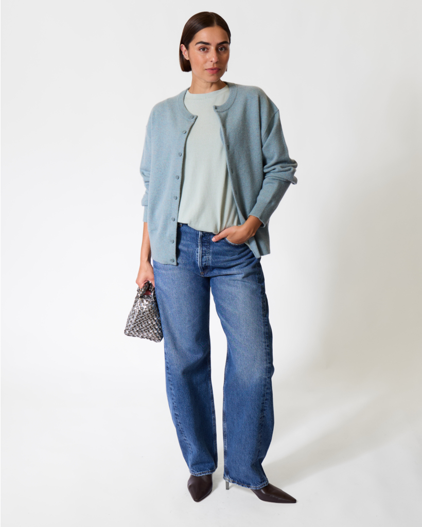 Rik Kasjmiermix Oversized T-shirt Glass