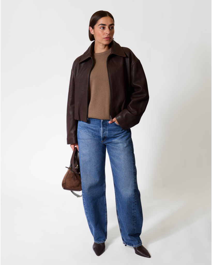Luna High Rise Jean Pieced Taper Logical