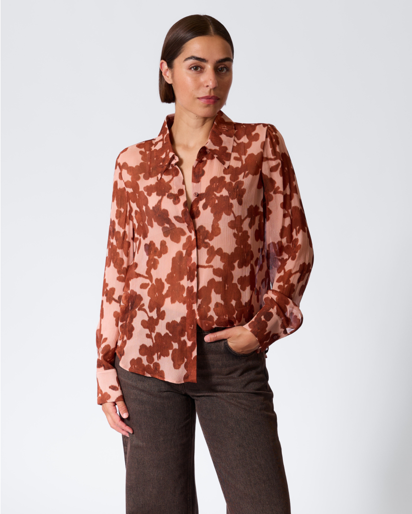Blouse met Bloemenprint Multi