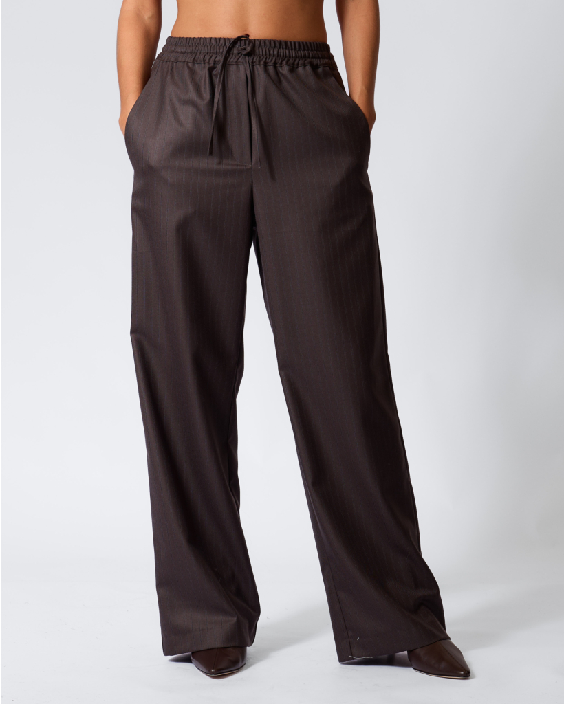 Gerry Pull-on Pantalon Brown Stripes