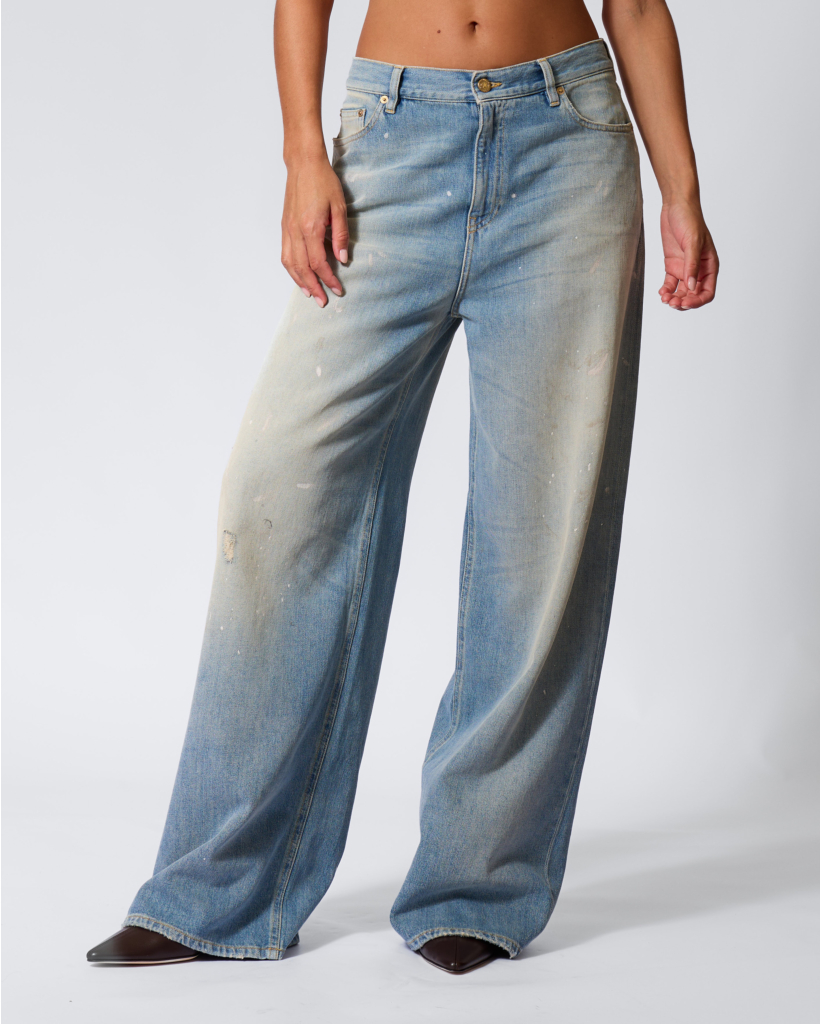 Melody Boyfriend Jean Academy Wash Blauw