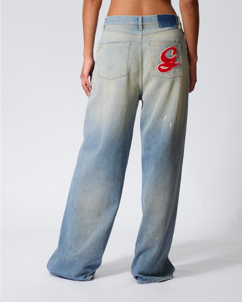Melody Boyfriend Jean Academy Wash Blauw