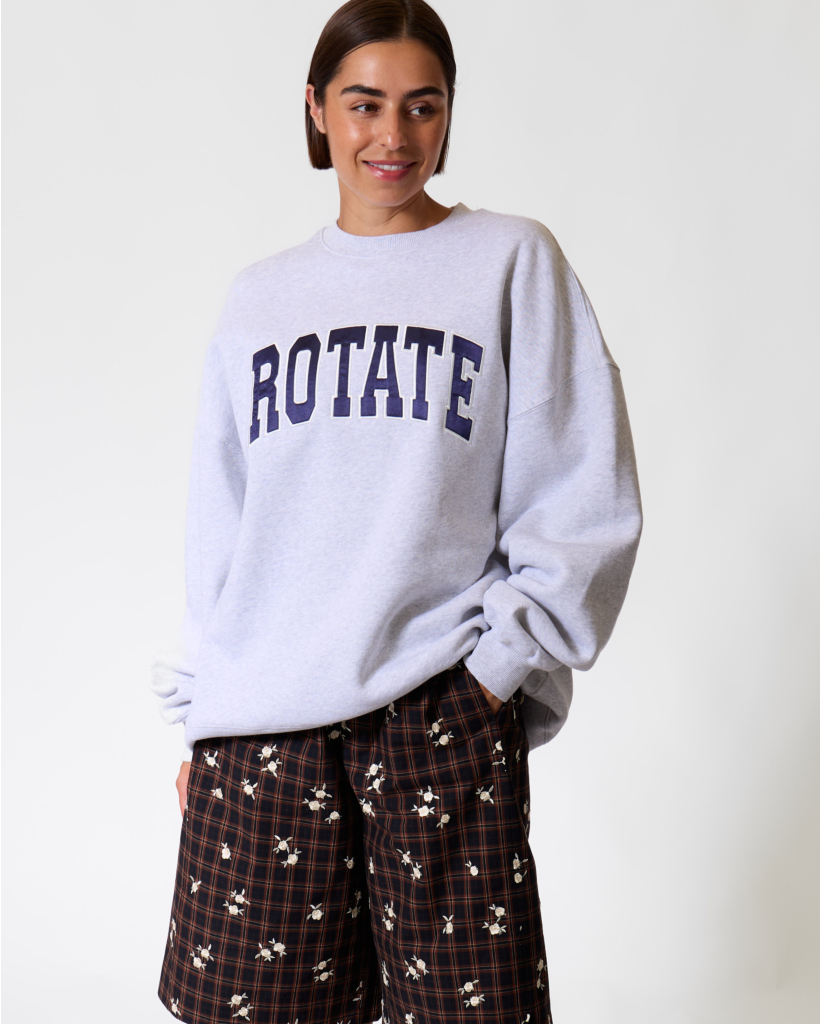 Classic Varsity Sweatshirt Grey Melange