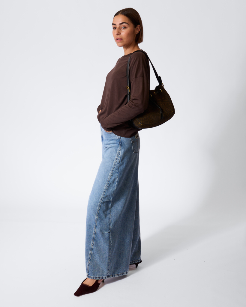 Cesidie Wolmix Longsleeve Choco Brown