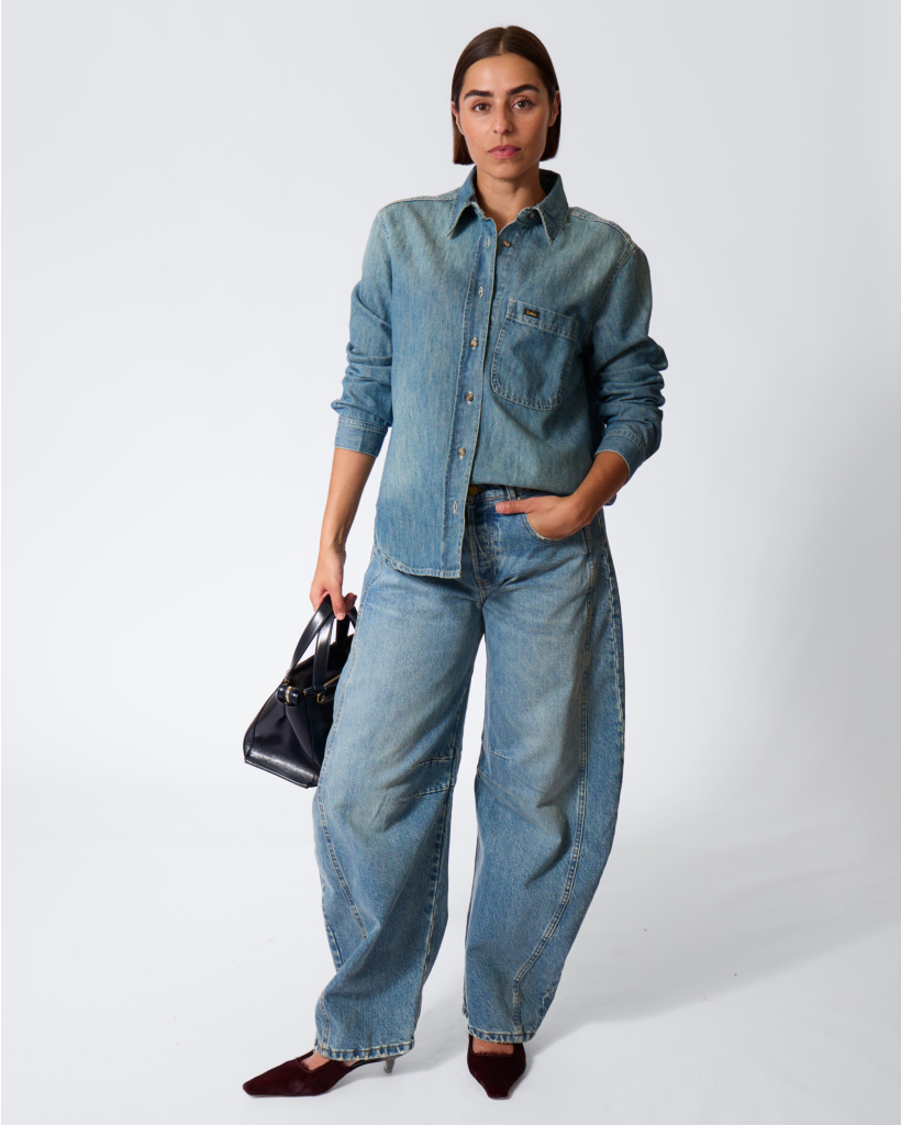 Aliana Super Balloon Jeans Double Stone
