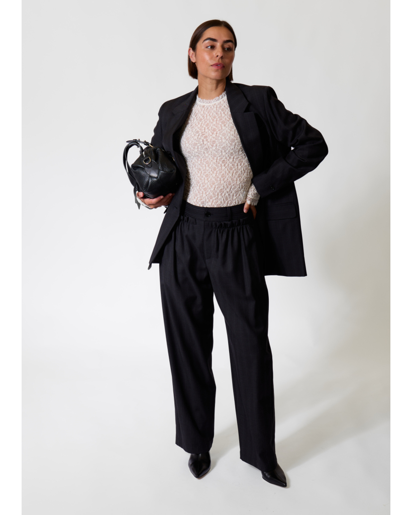 Nerix Wollen Blazer Dark Antracite