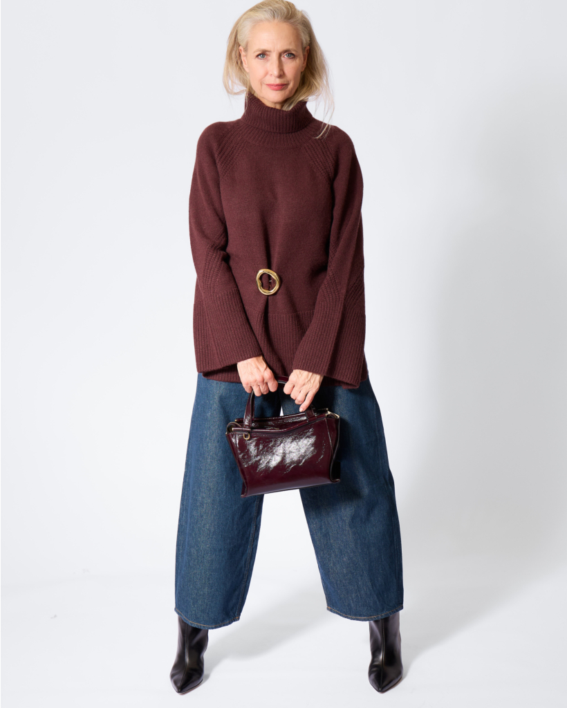 Loftus Pure Cashmere Coltrui Mahogany