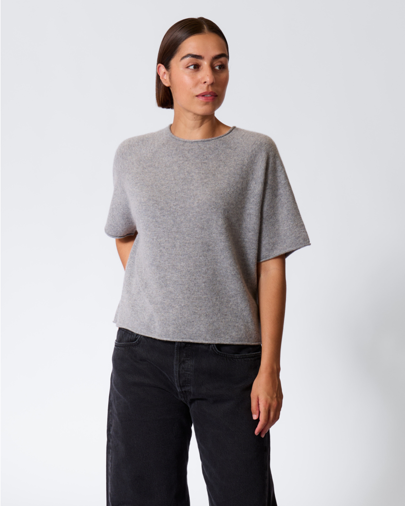 Moeny Kasjmier pullover Grijs
