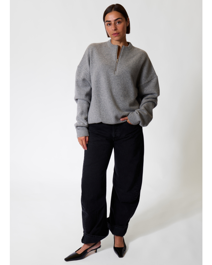 Like Kasjmiermix Zip Sweatshirt Goat