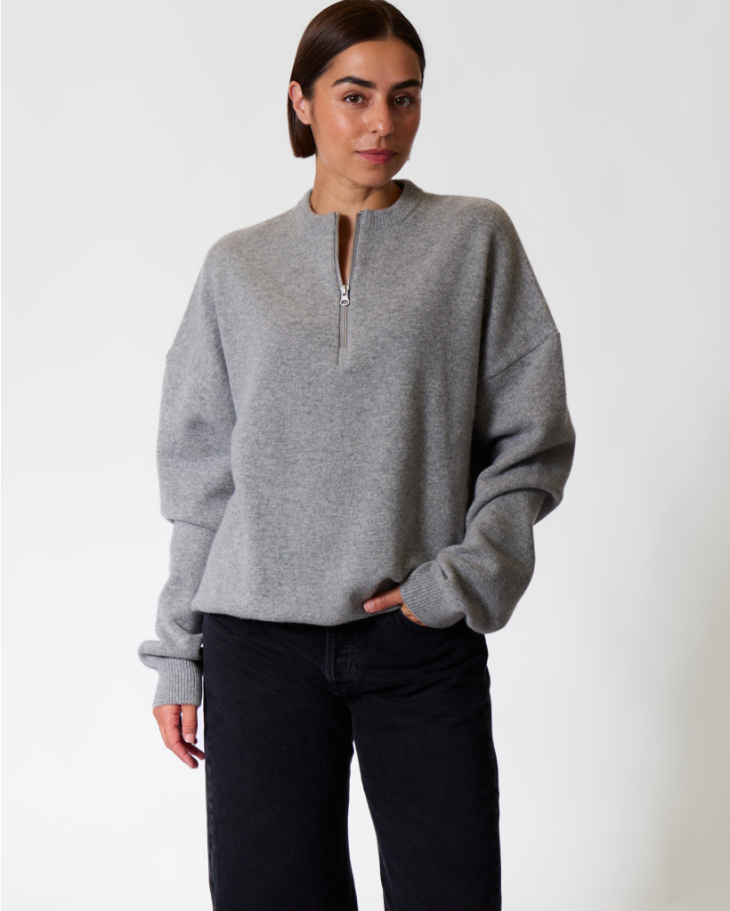 Like Kasjmiermix Zip Sweatshirt Goat