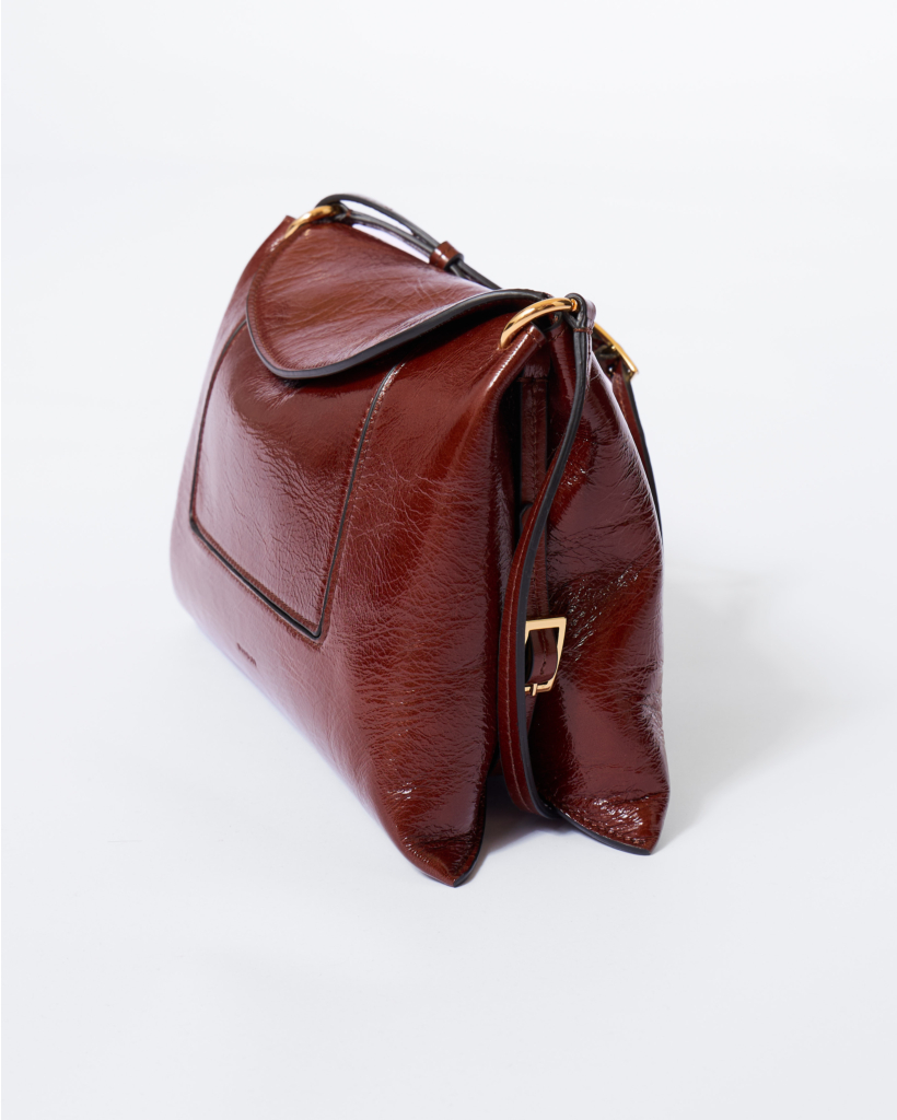 Penelope Slouch Bag Chestnut Glaze