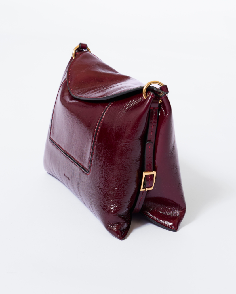 Penelope Slouch Bag Oxblood Glaze 