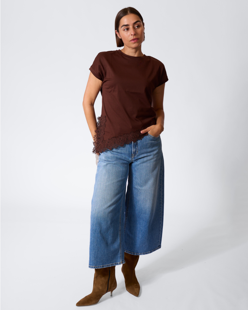 Lingerie-shirt met Kant Marone