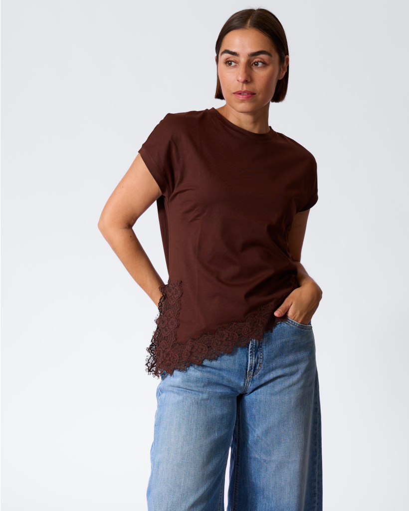 Lingerie-shirt met Kant Marone