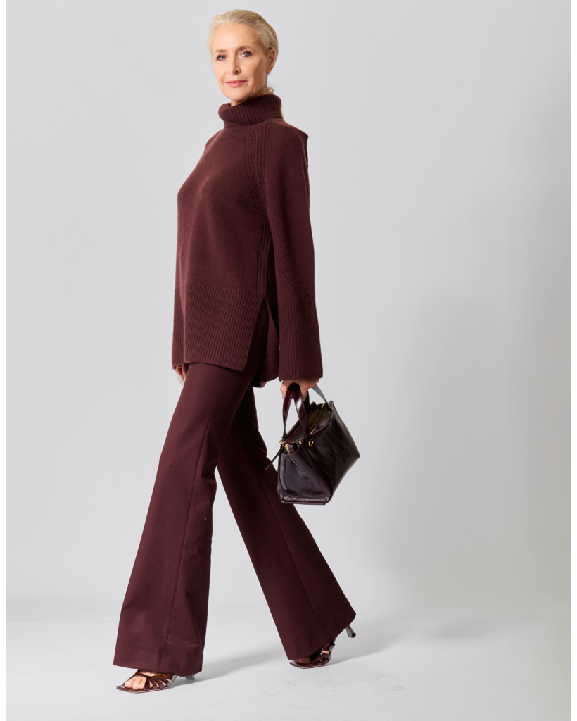 Tafira Gabardine Pantalon Mahogany