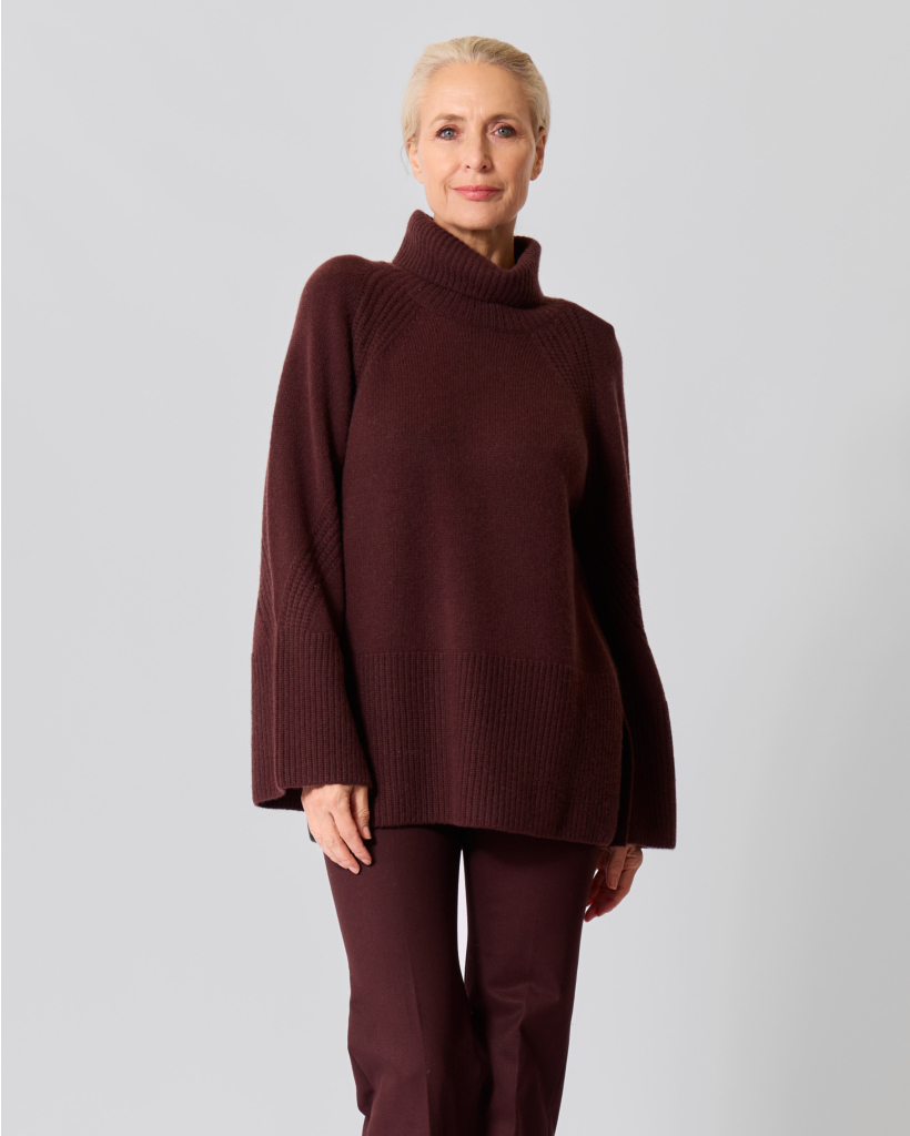 Loftus Pure Cashmere Coltrui Mahogany