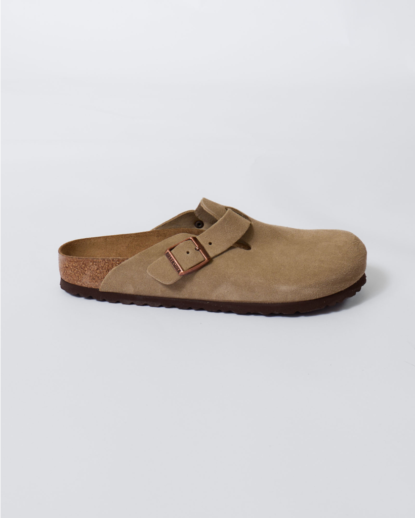 Boston Suede Sandalen Taupe