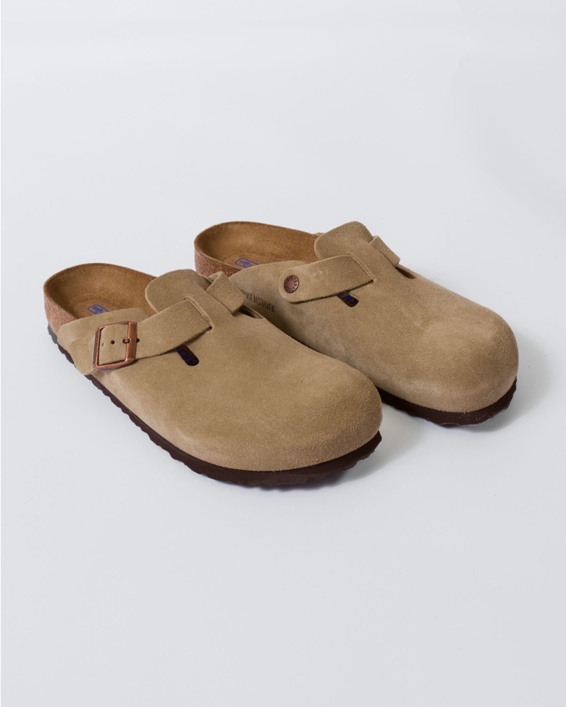 Boston Suede Sandalen Taupe