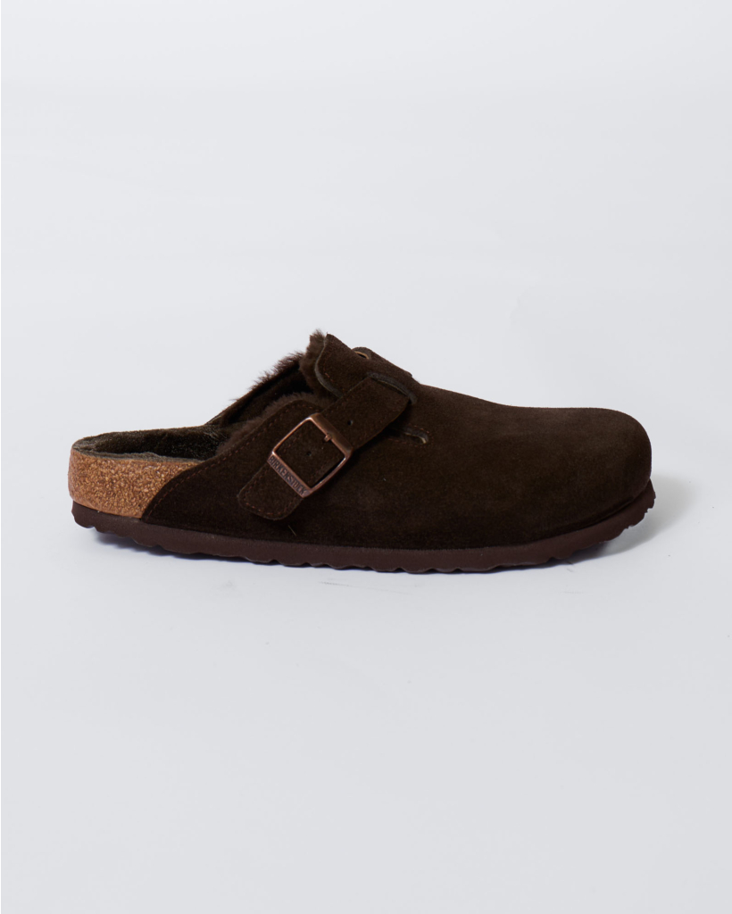 Boston Shearling Suede met Lamsvel Bruin 