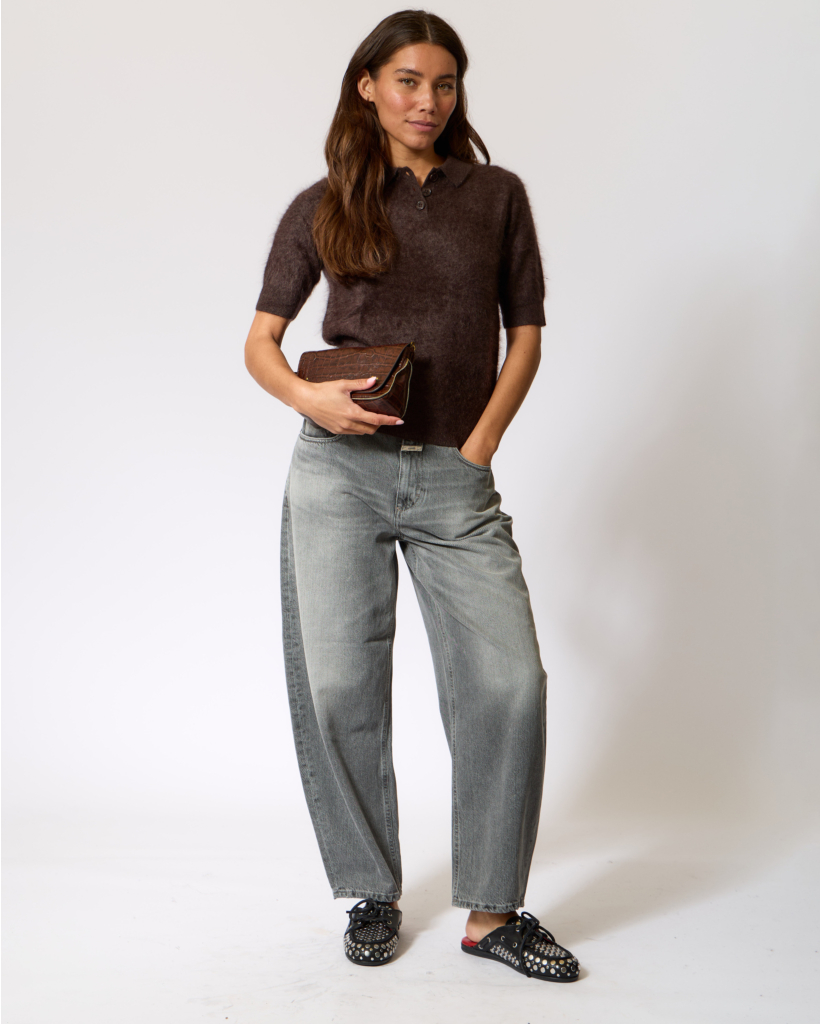 Margot Cashmere T-shirt Brownie