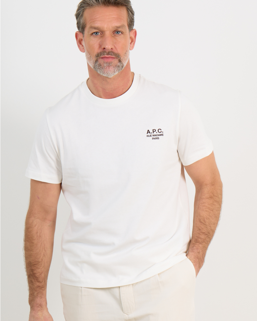 T-shirt met Print Wit