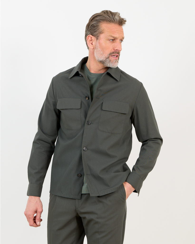 Overshirt Bottle Groen