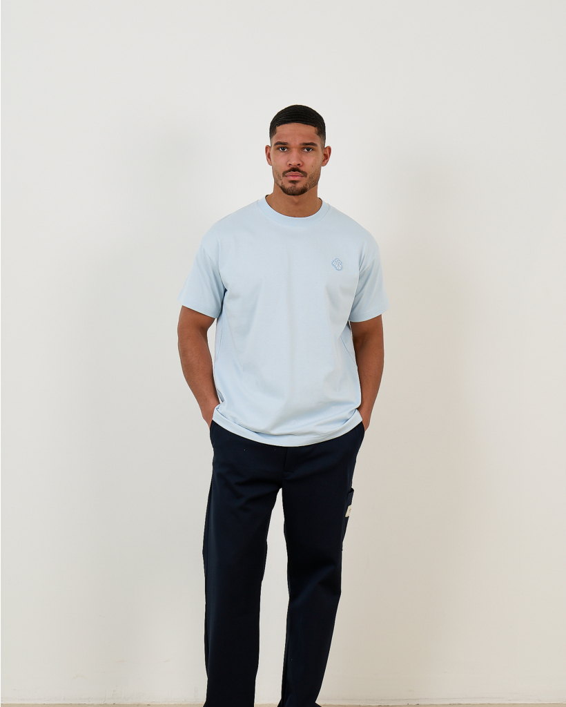 Rubber Blossom T-shirt Blauw 