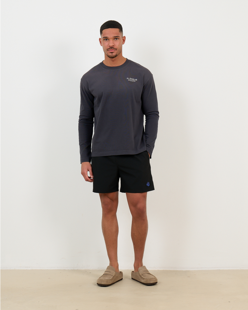 Rubber Blossom Zwemshort Zwart