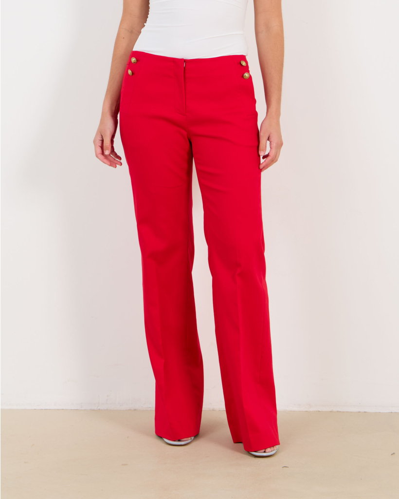 Pantalon cherry red 