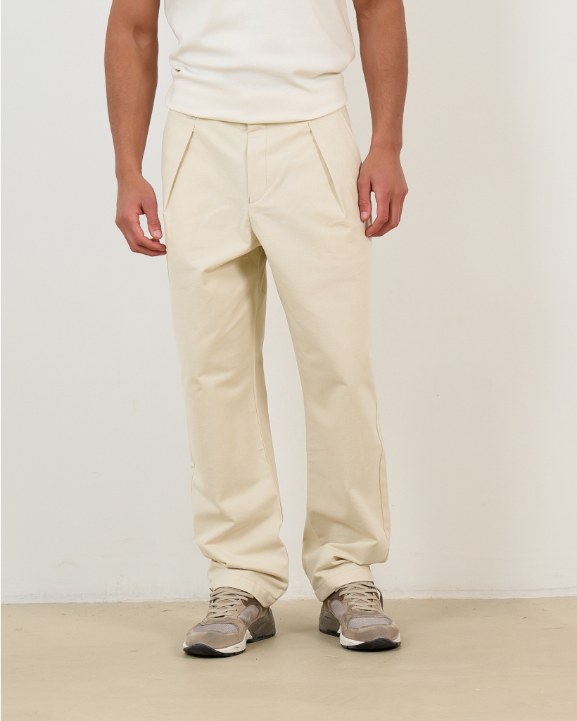 Renato Pantalon Ecru 