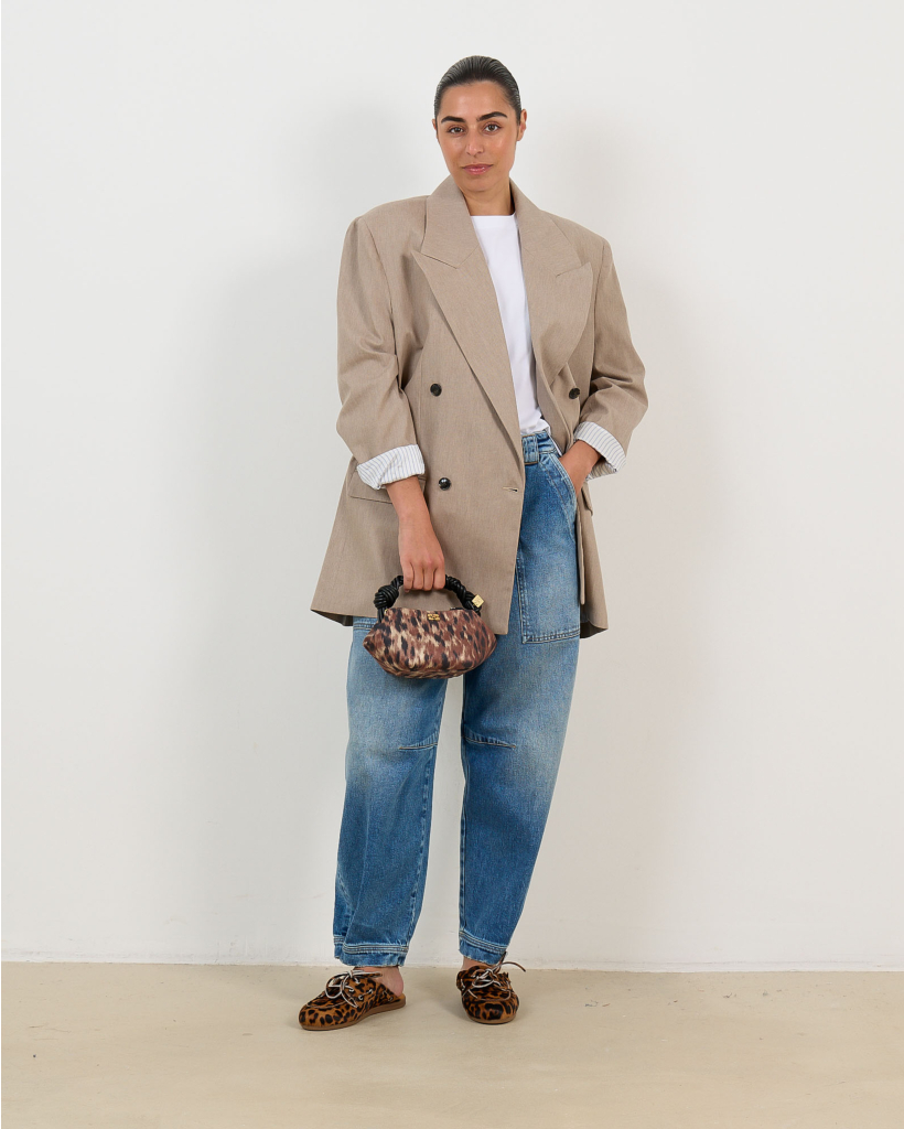 Natan Oversized Blazer Taupe