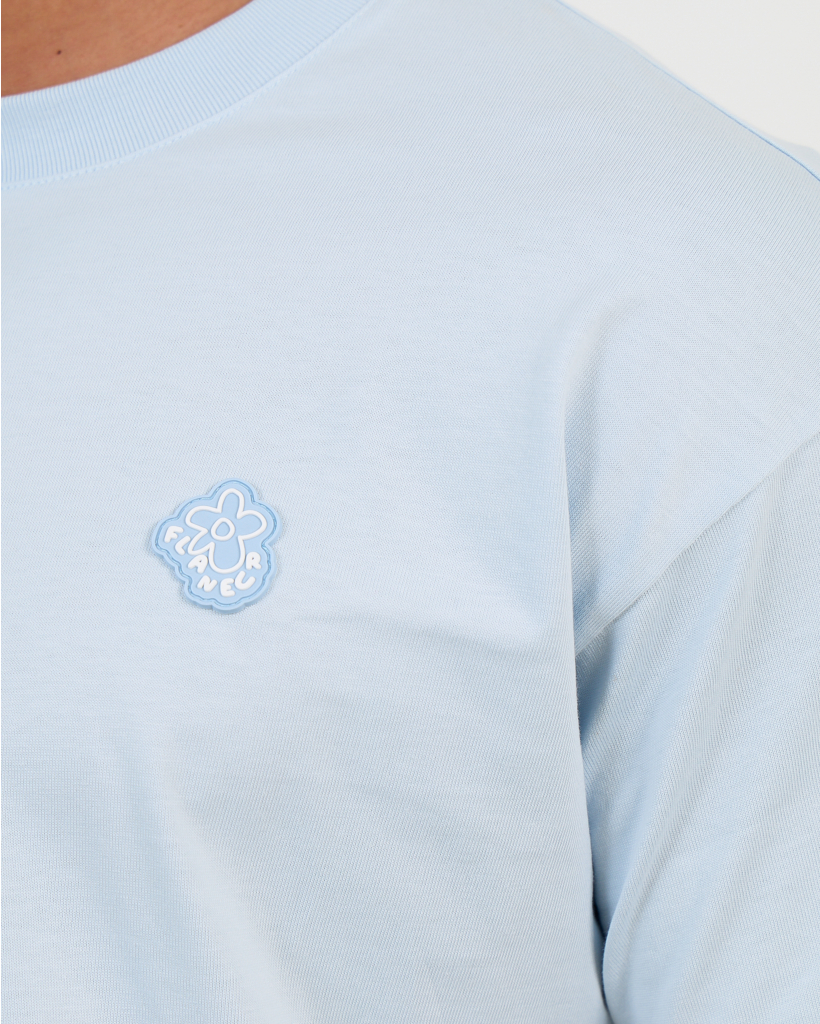 Rubber Blossom T-shirt Blauw 