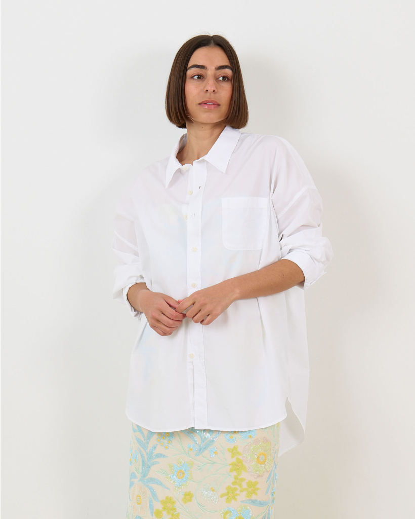 Macy Oversized Blouse Wit