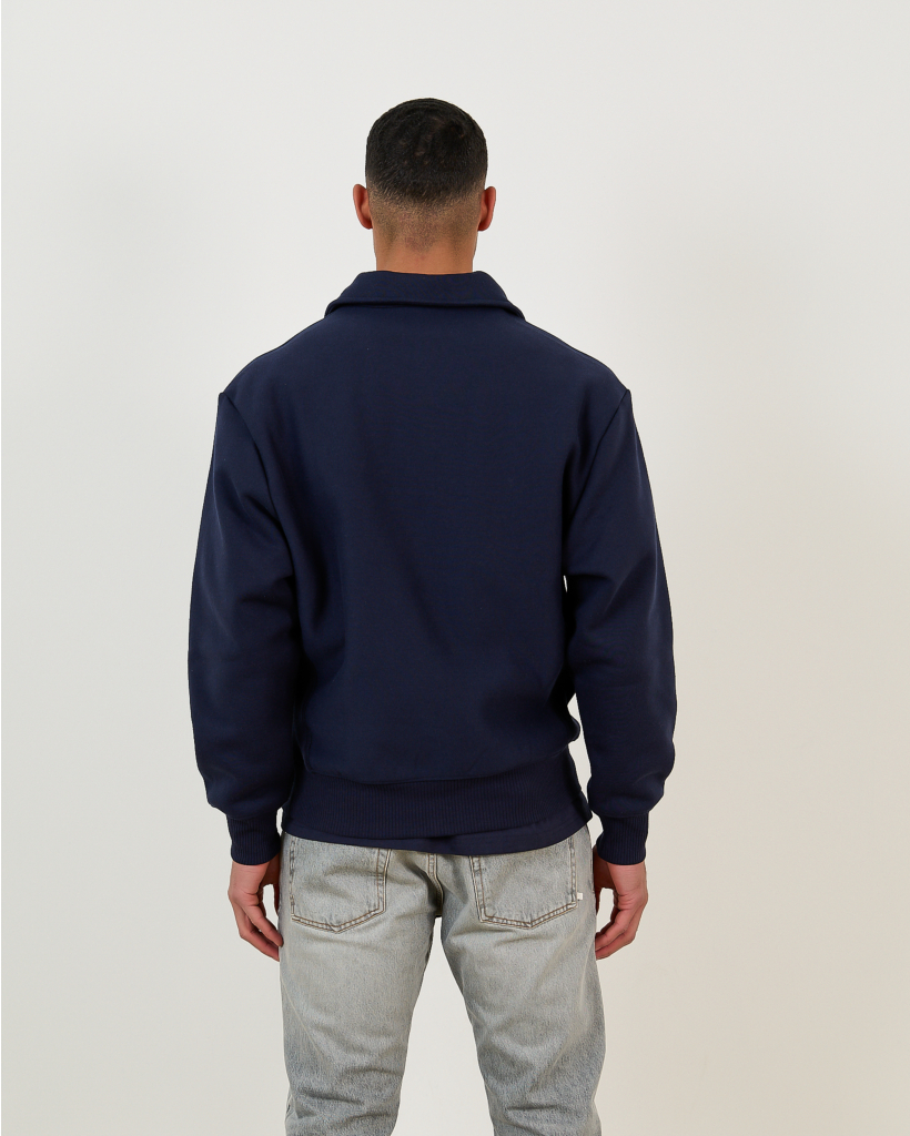Pre Game Half Zip Sweater Navy
