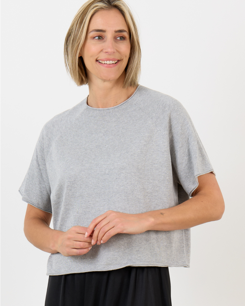 Moeny pullover grey melange 