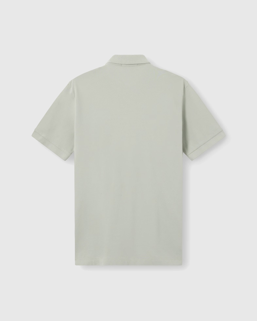 220008 Polo Korte Mouw Sage