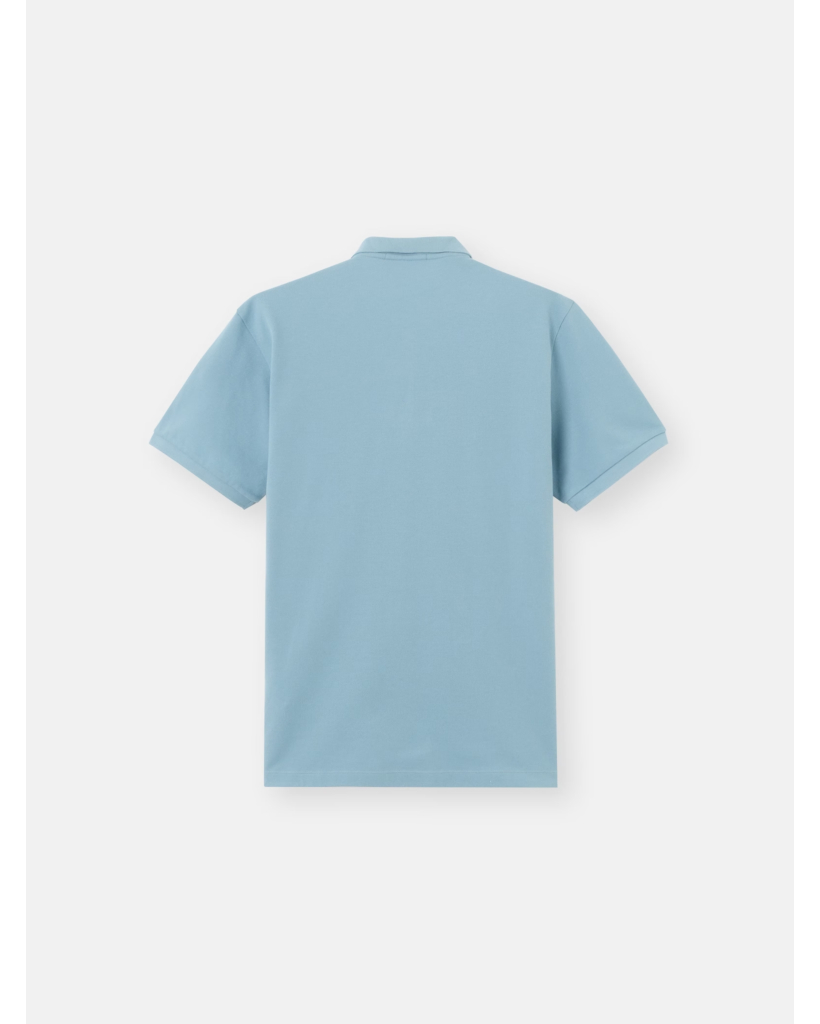2200011 Polo Korte Mouw Dust Blue