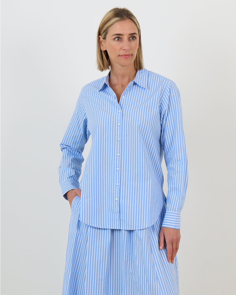 Beau Blouse Blue Paradise