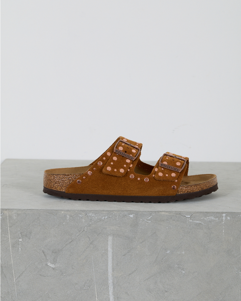 Arizona Rivet Mink Sandalen 