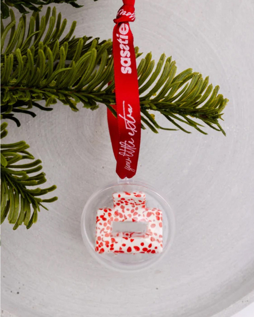 Hair Clip Christmas - Lib Cherry Dott