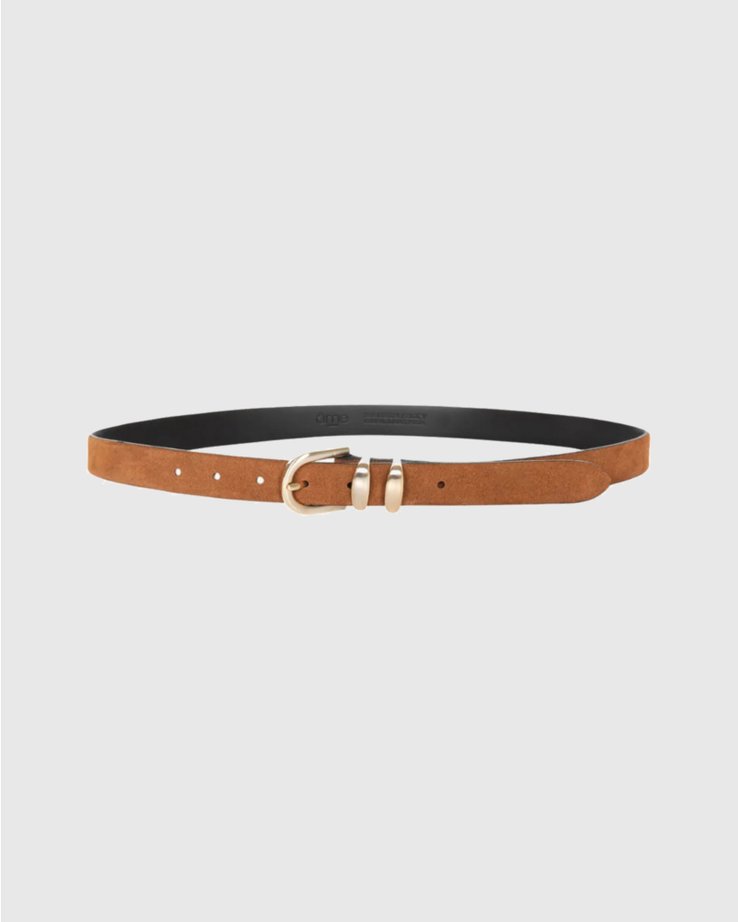 Leon Riem Suede Camel