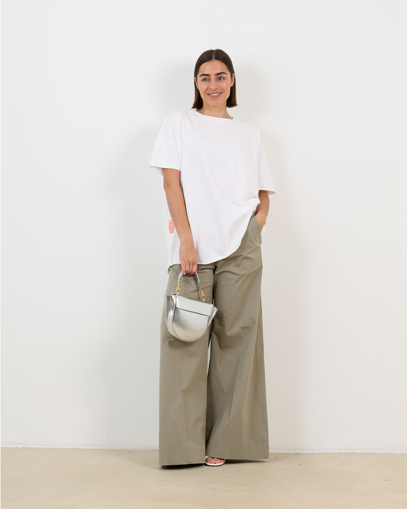 Super Woody Poplin Broek Clay
