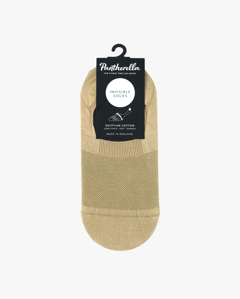 Seville Invisible Socks Light Khaki